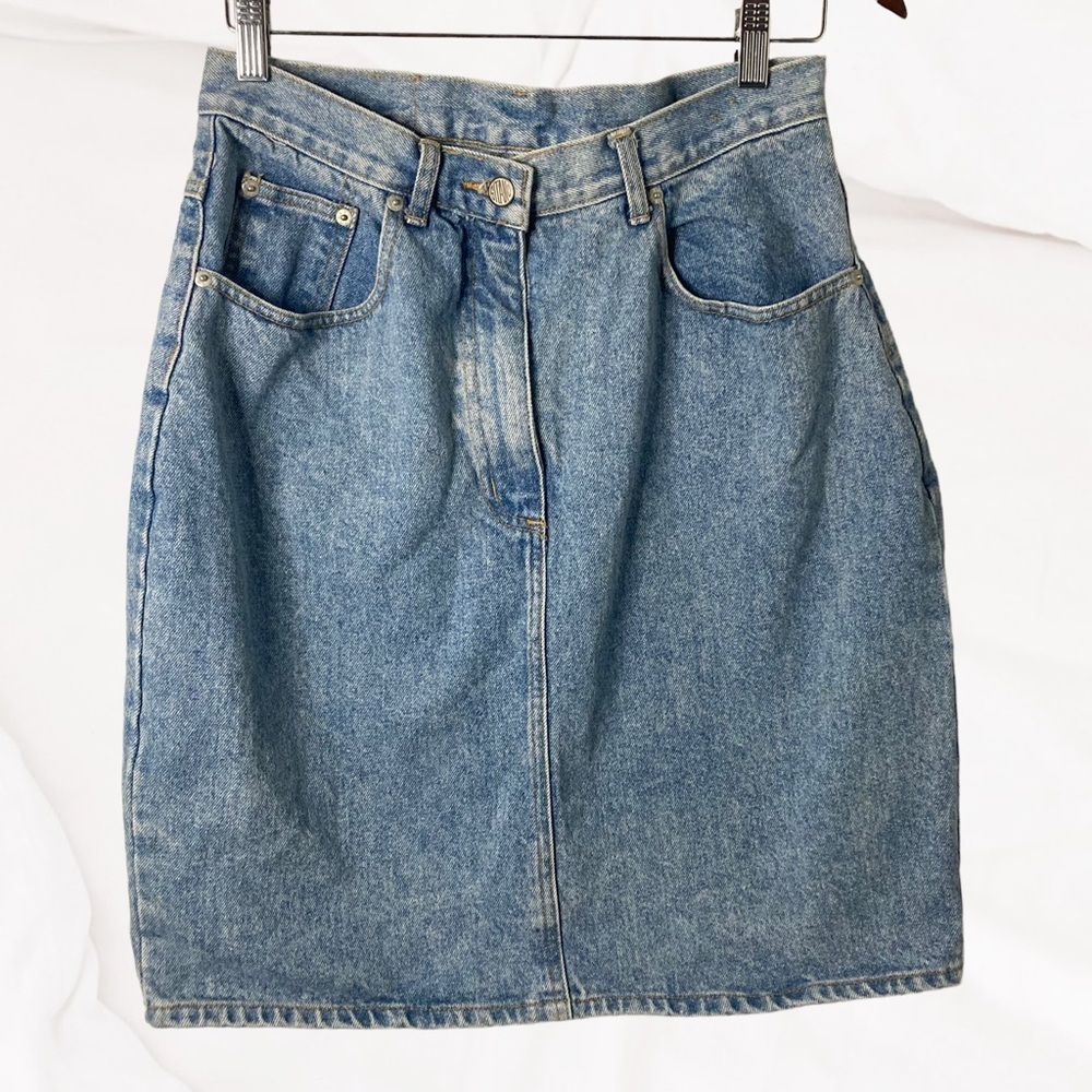 Vintage Gitano Emporio High Waist Denim Skirt 14